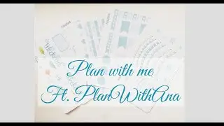 Plan With Me | Erin Condren | Winter Wonderland ft  PlanWithAna