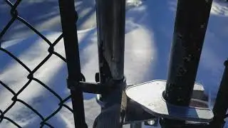 Chain link pool code gate operation