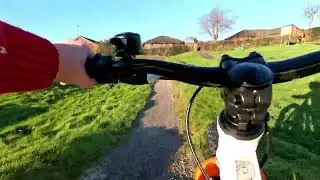 Commencal Ramones 16 inch first ride out.