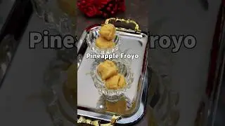 Pineapple Froyo | Homemade Frozen Yogurt #shorts