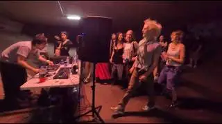 Goth Dance Party Under a Bridge