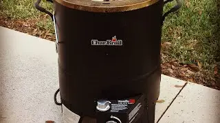 The Char-Broil Big Easy Oil less Turkey Fryer Modification&rsquo;s / Hanging Chicken Halves, Awesome!