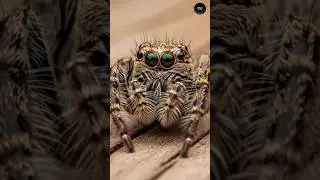 Incredible Jumping Spider Macro Close-Up 🕷️ | Stunning 4K Insect Details