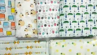 Hand block print cotton fabric & graments