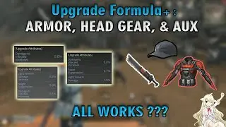 Экспериментальная формула улучшения+ для брони, головного убора и вспомогательного оружия | LIFEAFTER