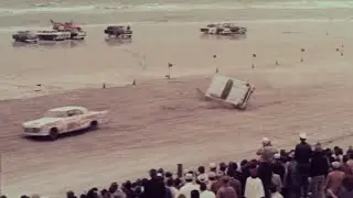 1956 Junior Johnson flip @ Daytona Beach