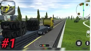 Drive Simulator 2020 || level 1 Large tyres || Amdroid games || Android Gameplay #1