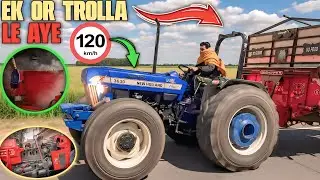 🤯Swaraj का इंजन सीज हो गया | Swaraj 855 😱 Bulldozer full speed 💯plus | New Holland 3630