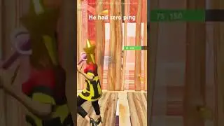 He had zero ping