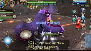 Toram Online - Unsheathe DW damage test at WW (new T4 stat vs PCR)