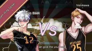 Siwoo vs Nishikawa Highlights!! The Spike Mobile