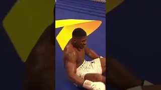 Anthony Joshua dropped by massive right hand from Klitschko