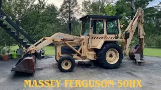 Massey Ferguson 50HX Oil Change 