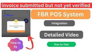 FBR POS invoice Verification  