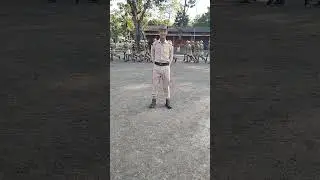 AP trainer 🇮🇳 #aptrainer #training #assampolice #salute #commando #drill #shorts #assamcommando