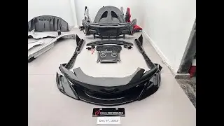 CONVERSION UPGRADE DRY CARBON BODY KIT for MCLAREN 570S 540C upgrade to 600LT