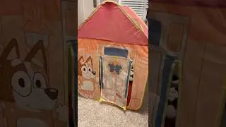 Bluey Pop 'N' Fun Play Tent #shorts #toddleractivities #toddlerlearning  #educationaltoys #toyreview
