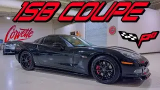 Corvette Z51 C6 2005 года выпуска, чёрный, — великолепный первый Corvette на выставке Corvette Wo...