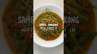 Sambal Kangkong - tried and tested recipe, approved by many, you wanna try this!