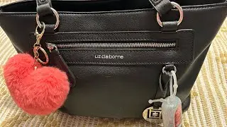 WHAT'S IN MY BAG: Liz Claiborne top handle!!!