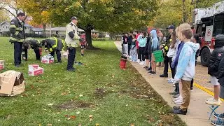 Arson WINN Class Project Collaboration: Jay Stream Students with the Carol Stream Fire District