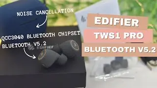 Edifier TWS1 Pro | Wireless Earbuds | Noise Cancellation | Bluetooth V5.2 | Shopee Finds | Unboxing