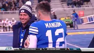 Despite highs and lows, Tanner Mangum reflects favorably on BYU career
