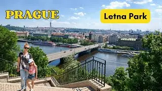 Most Beautiful Views in Prague at This Amazing Park (Letna)