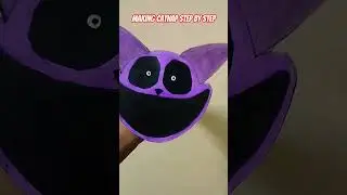 This is how I made catnap step by step #plush #paper#poppy3#poppy#deepsleep#catnap #catnaps