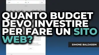Come quantificare il budget da investire per creare un sito Web?
