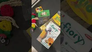 Распаковка товаров для Ричуни #обзор #товарыдляпопугаев