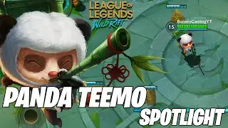 Wild Rift: Panda Teemo New Skin Spotlight & Skill Preview | Mobile Legends
