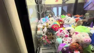 1997 Gen 6 Clean Sweep Claw Machine 25 credit challenge 