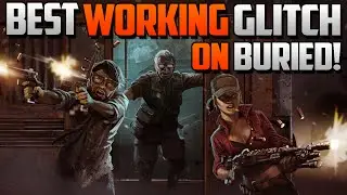 Black Ops 2 Zombie Glitches: BEST WORKING GLITCH ON BURIED! (High Rounds, Solo & Easy)