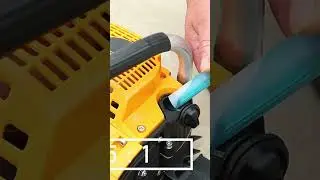 How to assemble gasoline chain saw ? #shorts