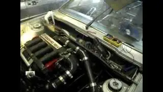 1977 VW Scirocco 2.0L 16VT First start & idle on new setup.