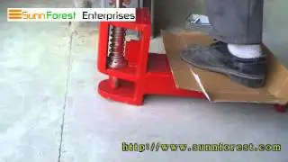 Pallet Dolly Spring System