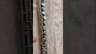 Walk around of my Rudall Carte flute