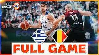 Greece v Belgium | Basketball Full Game - #FIBAWC 2023 Qualifiers