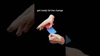 Bertram change flat tutorial by magiskill #magiskill #sleightofhand #magictrick #magictutorials