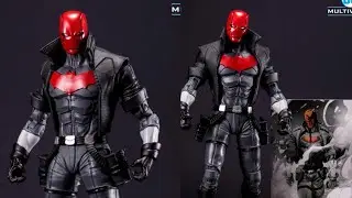 New McFarlane toys 52 DC Multiverse Red Hood BBTS Exclusive Limited Black & White Accent Figure