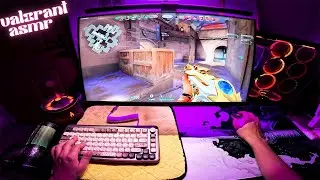 POV: Thock Thock!! Calm Valorant pov ASMR 360hz 🎵😚