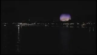 Testing loops: The EPCOT Ball Spaceship Earth reflecting over the lake