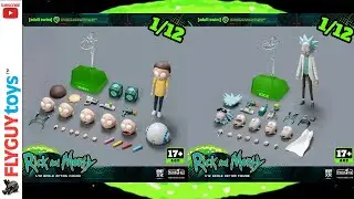 Wubba Lubba Dub Dub! Fondjoy 1/12th Scale Rick And Morty Action Figure Set Review FLYGUYtoys
