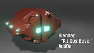 [Blender Tip] 블랜더 Kit Ops Bevel 애드온(AddOn)
