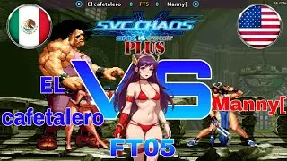 SNK VS CAPCOM CHAOS PLUS - Elcafetalero🇲🇽🆚️🇲🇽 Mannyl [FT05] 1080p.60fps #arcade #snkvscapcom #gaming