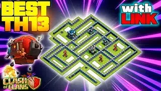 *EXTREME* New Best TH13 WAR BASE WITH Replay *COPY LINK* - Town Hall 13 War Base - Clash of Clans
