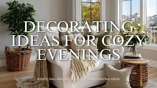 Rustic Fall Reading Nook Home Decorating Ideas for Cozy Evenings