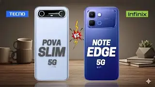 Tecno Pova Slim 5G vs Infinix Note Edge 5G  Full comparison ⚡Which one is Best