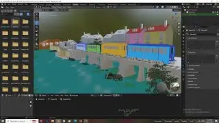 Blender Tutorial | How To Texture An Environment With Toon Shader